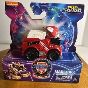 Paw Patrol- Mighty Movie - Marshall Pup‎ Squad Racers Brand New